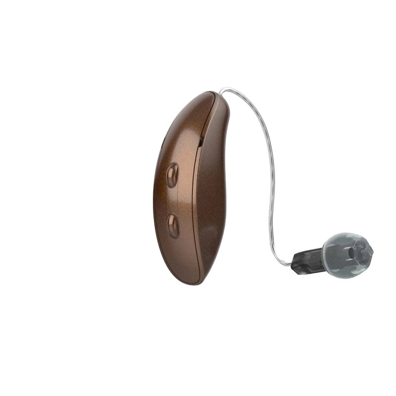 Starkey Edge AI RIC in caramel 