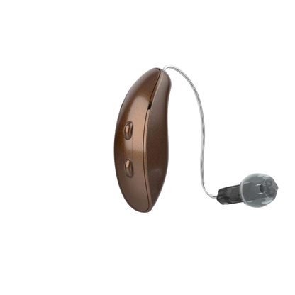 Starkey Edge AI RIC in caramel 