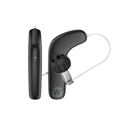 Widex Smart RIC hearing aid in tech black