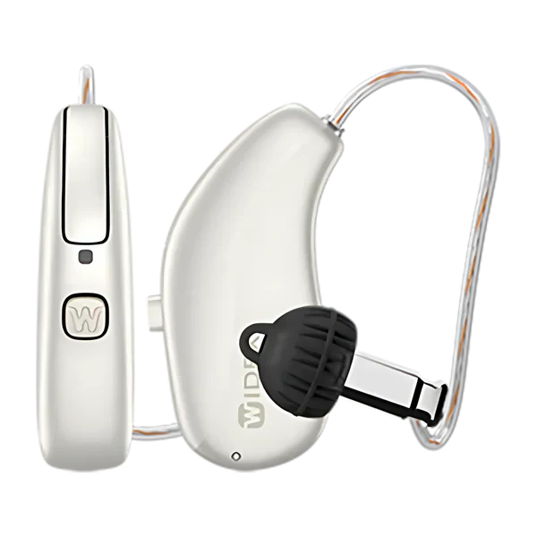 Widex Allure in Pearl White