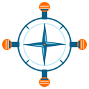Compass microphones icon