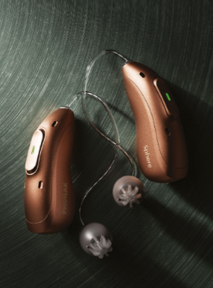 Phonak Audéo EON Sphere pair in Sienna Red