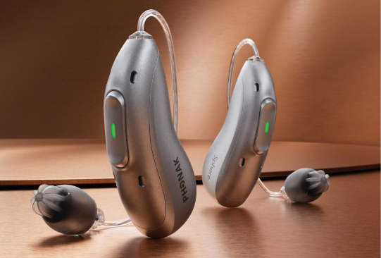 Phonak Audéo EON Sphere hearing aids pair with domes