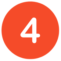 Number 4 inside a red circle