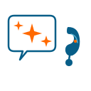 Voice Assistant hearing aid icon